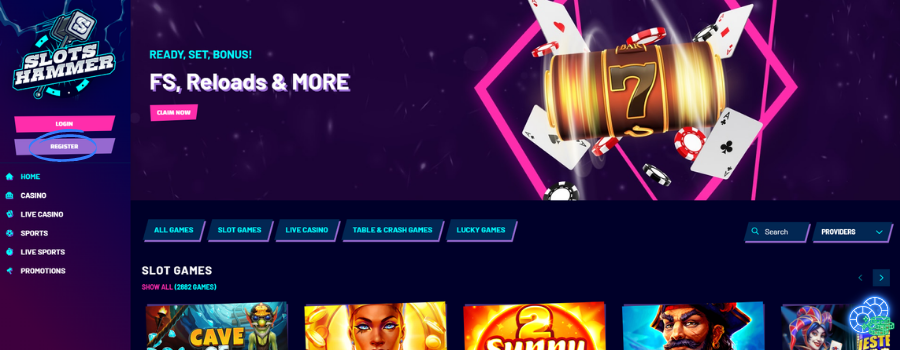 Slotshammer casino